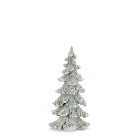 Melrose Green Frosted Evergreen Tree Set